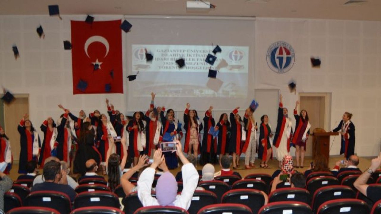 İslahiye İİBF'de mezuniyet töreni düzenlendi