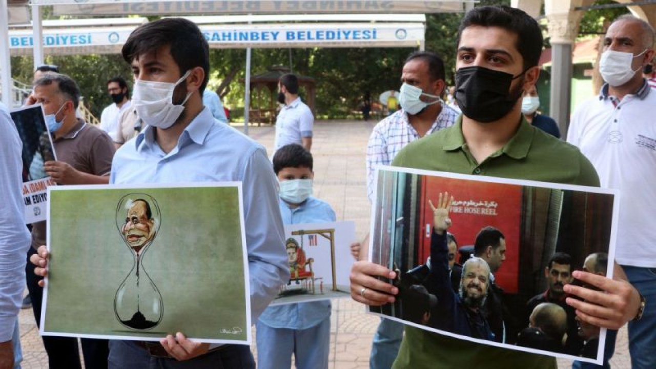 Mısır'daki idam kararları Gaziantep'te protesto edildi