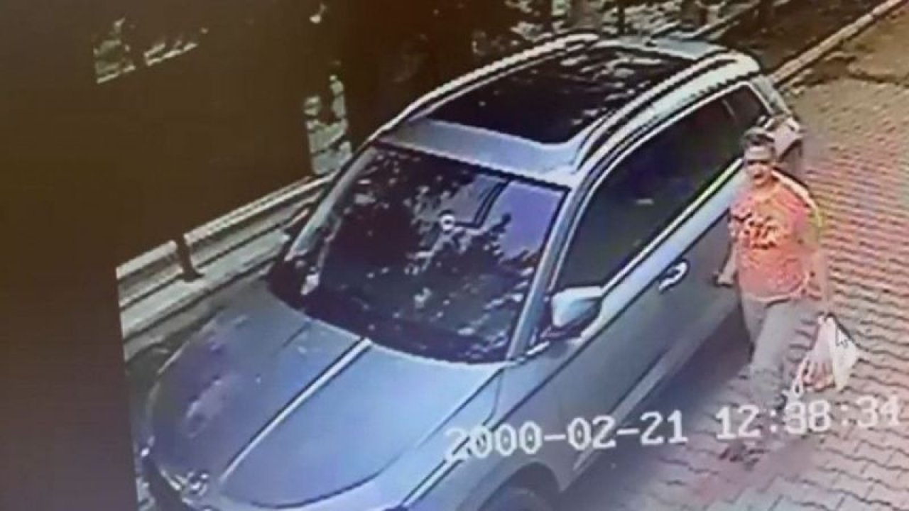 Son Dakika: Video Haber...Gaziantep'te 'Böyle Komşu Olmaz Olsun' Dedirten Olay...Komşusunun sıfır otomobilini çizerken güvenlik kamerasına yakalandı
