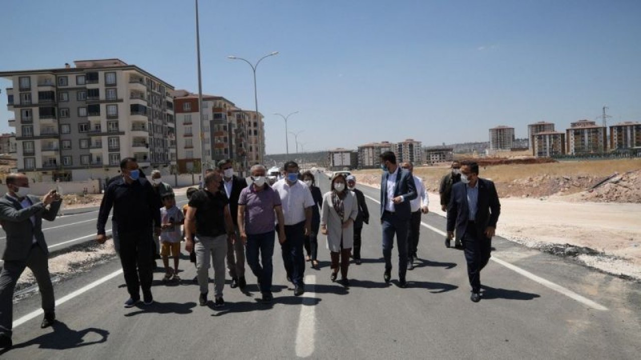 Başkan Fatma Şahin yeni başlanan asfalt çalışmalarını inceledi