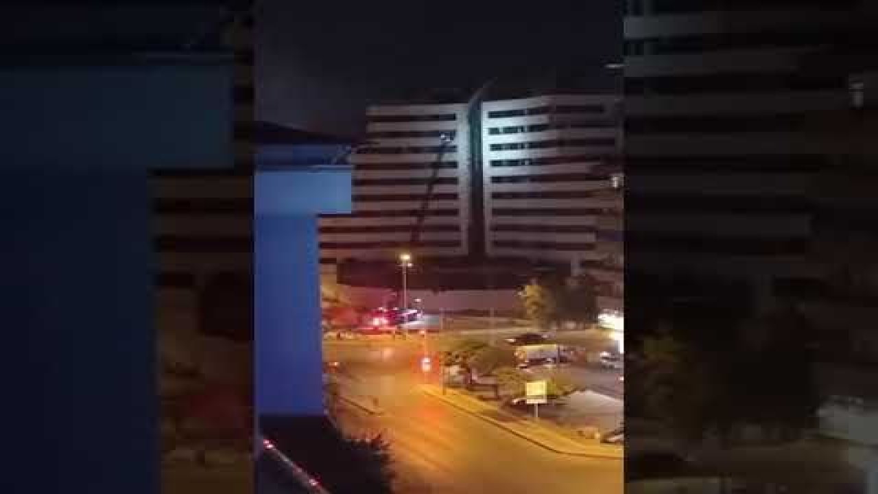 Video Haber...Anatolian Otel'de Yine Yangın