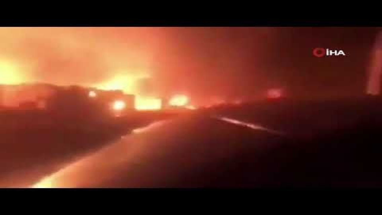 Lübnan’da Suriyeli mülteci kampında yangın: 5 yaralı