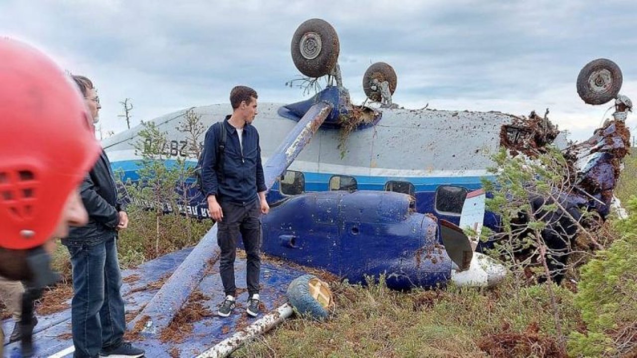 Rusya’da radardan kaybolan uçağın görüntüleri ortaya çıktı