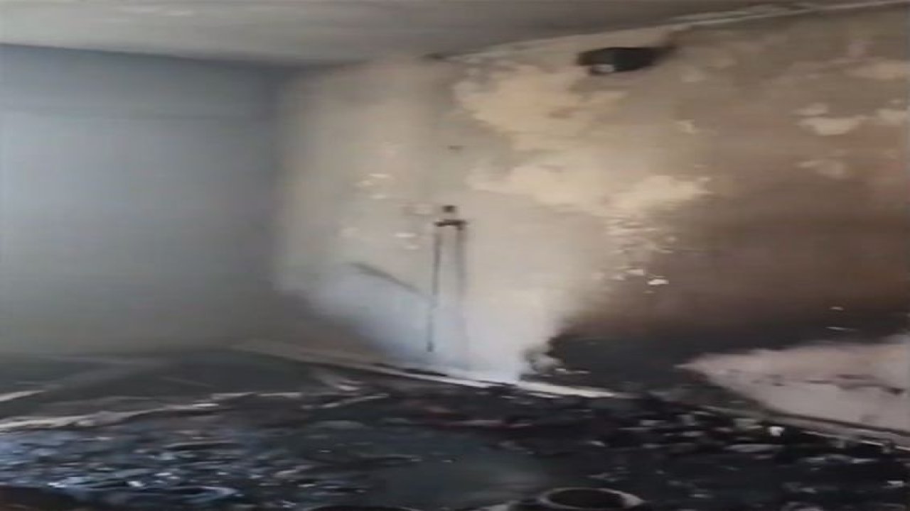 Son Dakika:Video Haber...Gaziantep'te Korkutan Ev Yangını