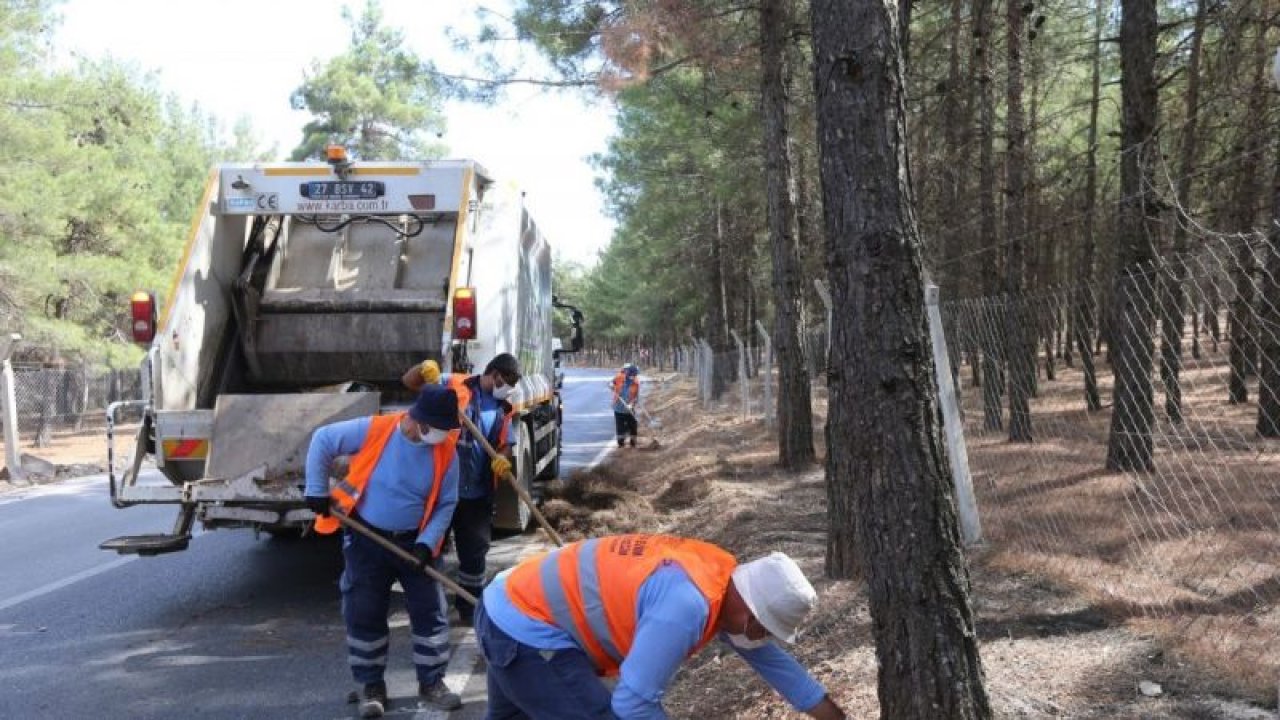 Gaziantep’teki ormanlık alanlarda tedbirler arttırıldı