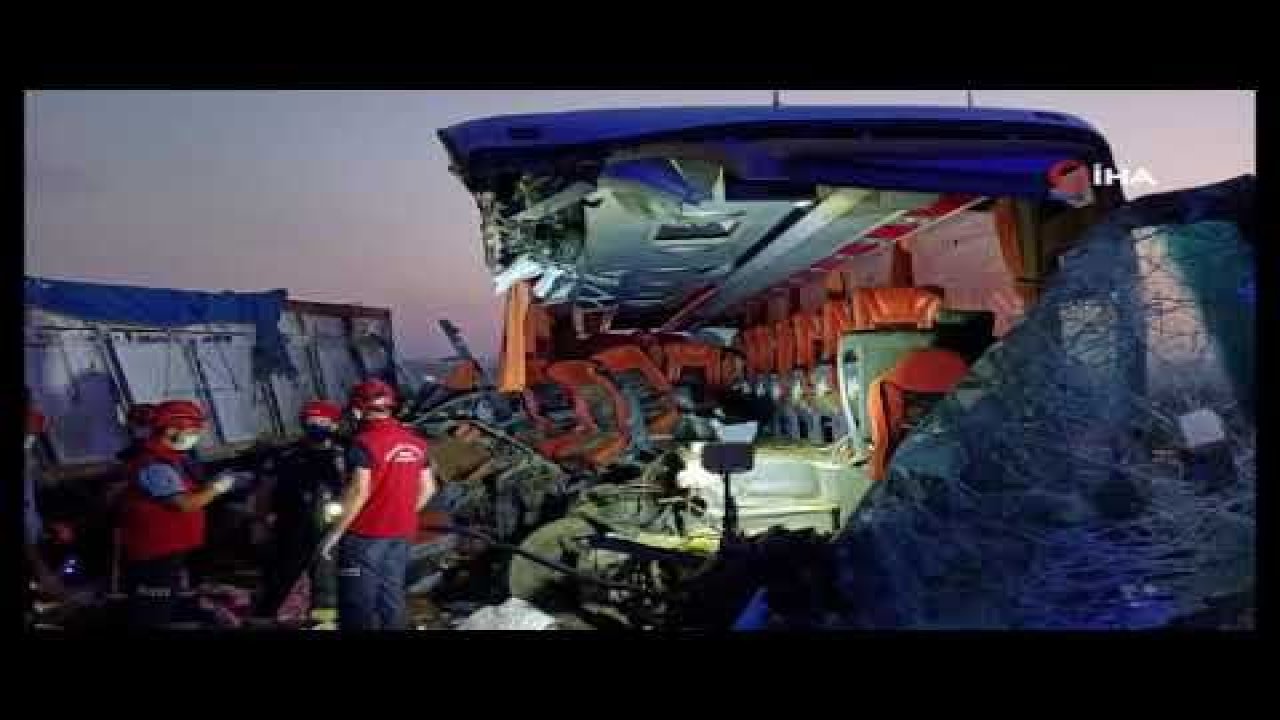 Son Dakika:Video Haber...Katliam gibi kaza! 6 ölü, 37 yaralı