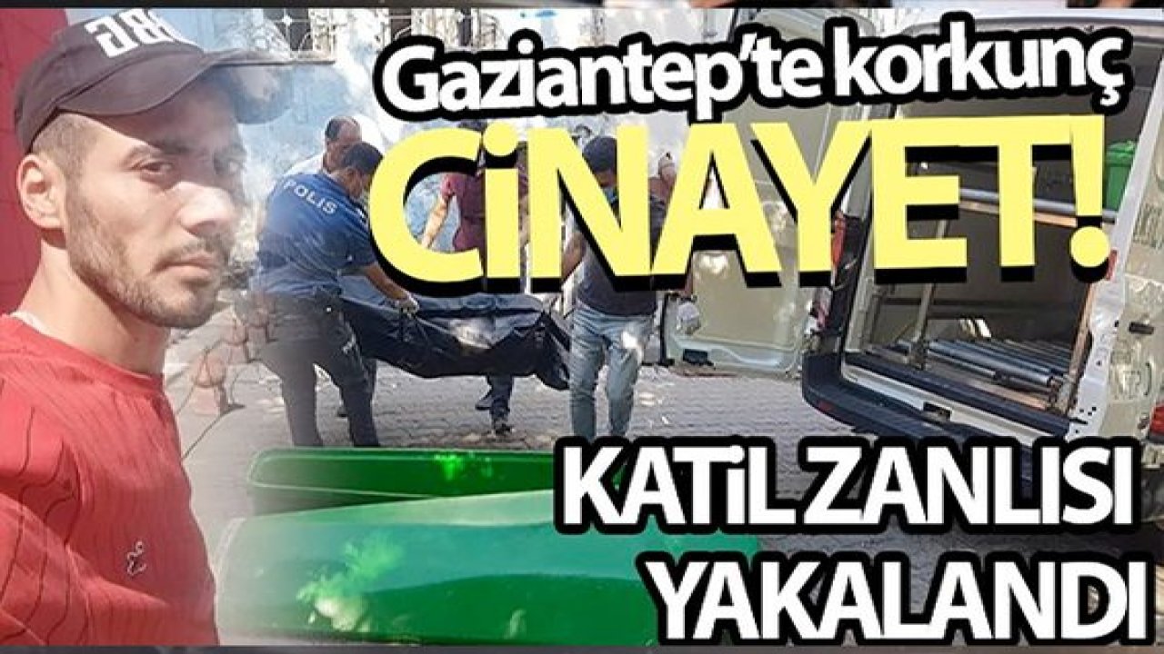 Son Dakika:Video Haber...Gaziantep'te husumetlisinin boğazını bıçakla keserek vahşice öldürmüştü.O zanlı Yakalandı