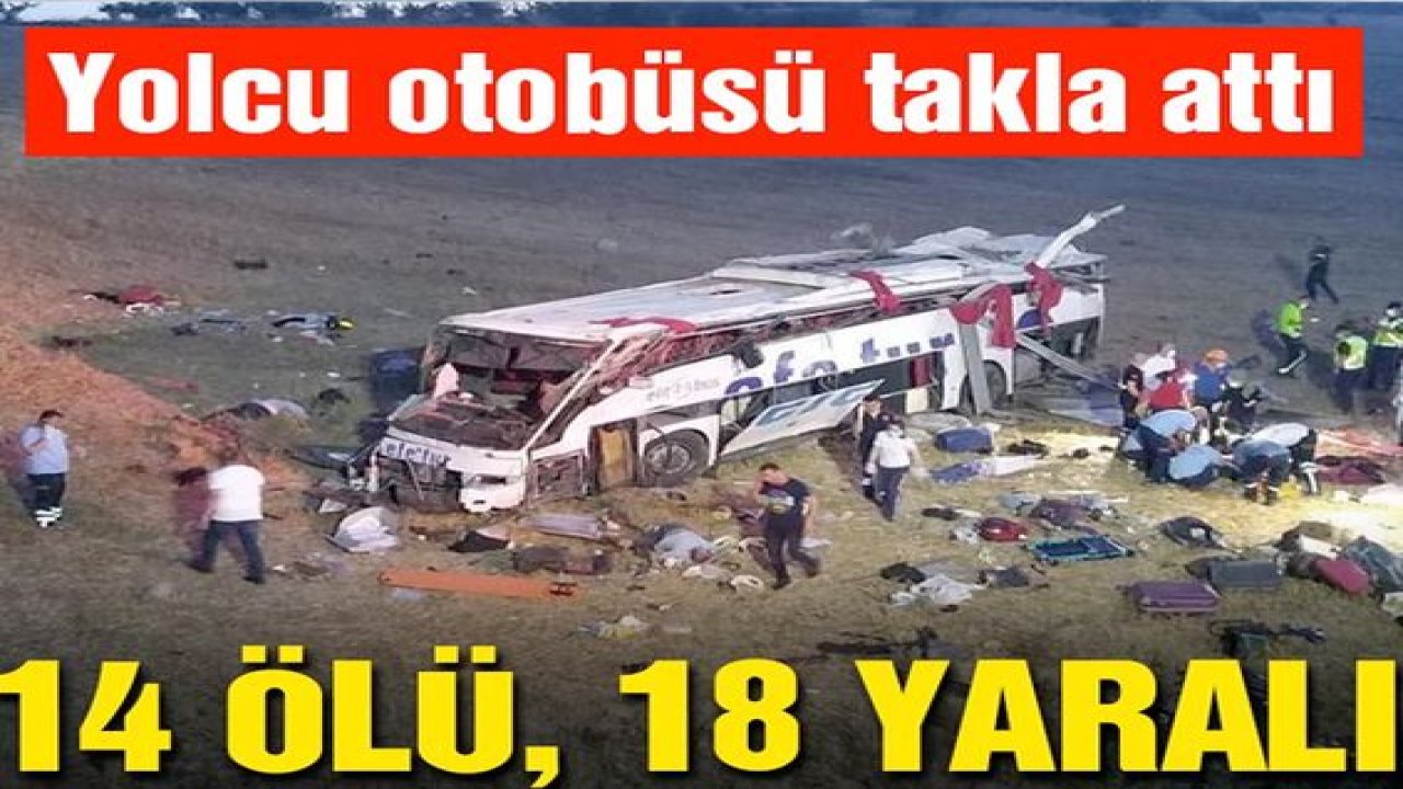 Son Dakika Haber: Video Haber...Yolcu otobüsü devrildi: Çok sayıda ölü ve yaralı var