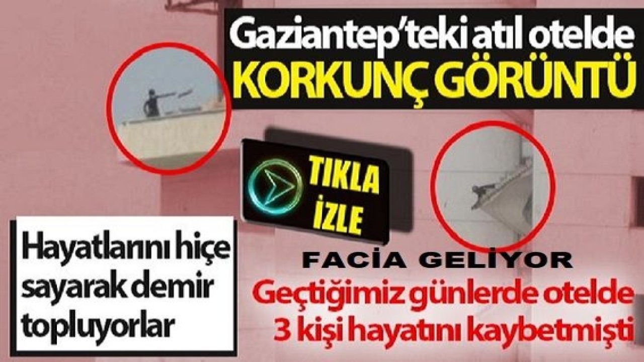 Son Dakika Haber: Video Haber...Uyarıyoruz Facia Geliyor!Gaziantep'in Bir Zamanlar En Lüx Oteli Anatolian Facia'ya Yol Açacak...