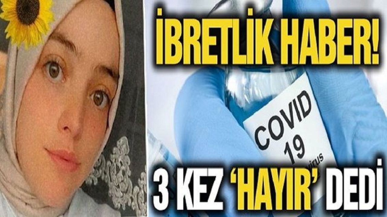 Flaş Haber: Aşıya 3 Kez 'HAYIR' Dedi! Koronadan Öldü