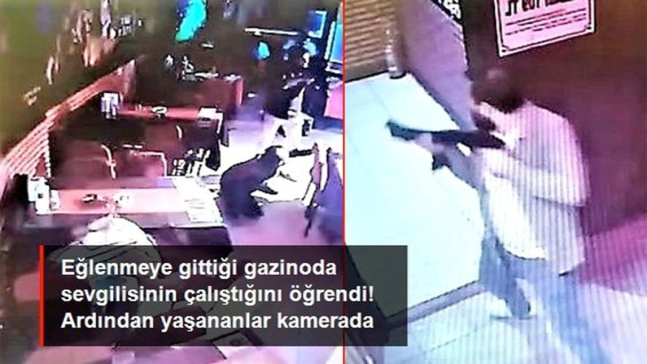 Son Dakika:Video Haber...Kız arkadaşının çalıştığı gazinoyu taradı