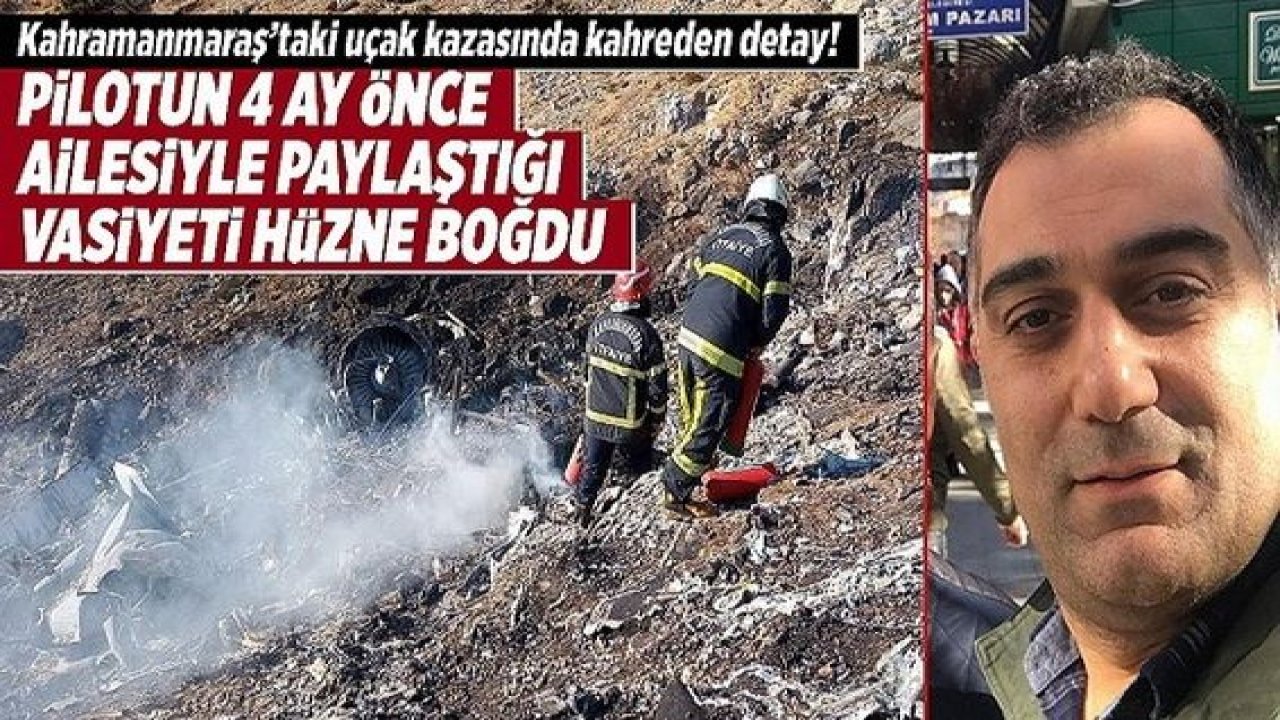 Video Haber:Uçak kazasında kahreden detay: Elazığlı pilot, babasının yanına defnedilmek istediğini vasiyet etmiş