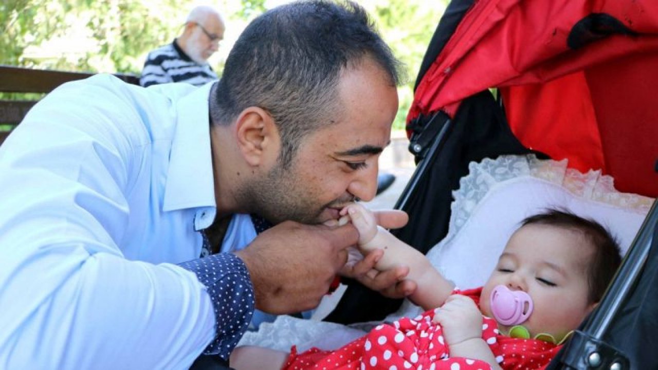 Gaziantep'te İki kalbi olduğu için 9 yıl baba olamadı; hasret ‘Ömür’ ile son buldu