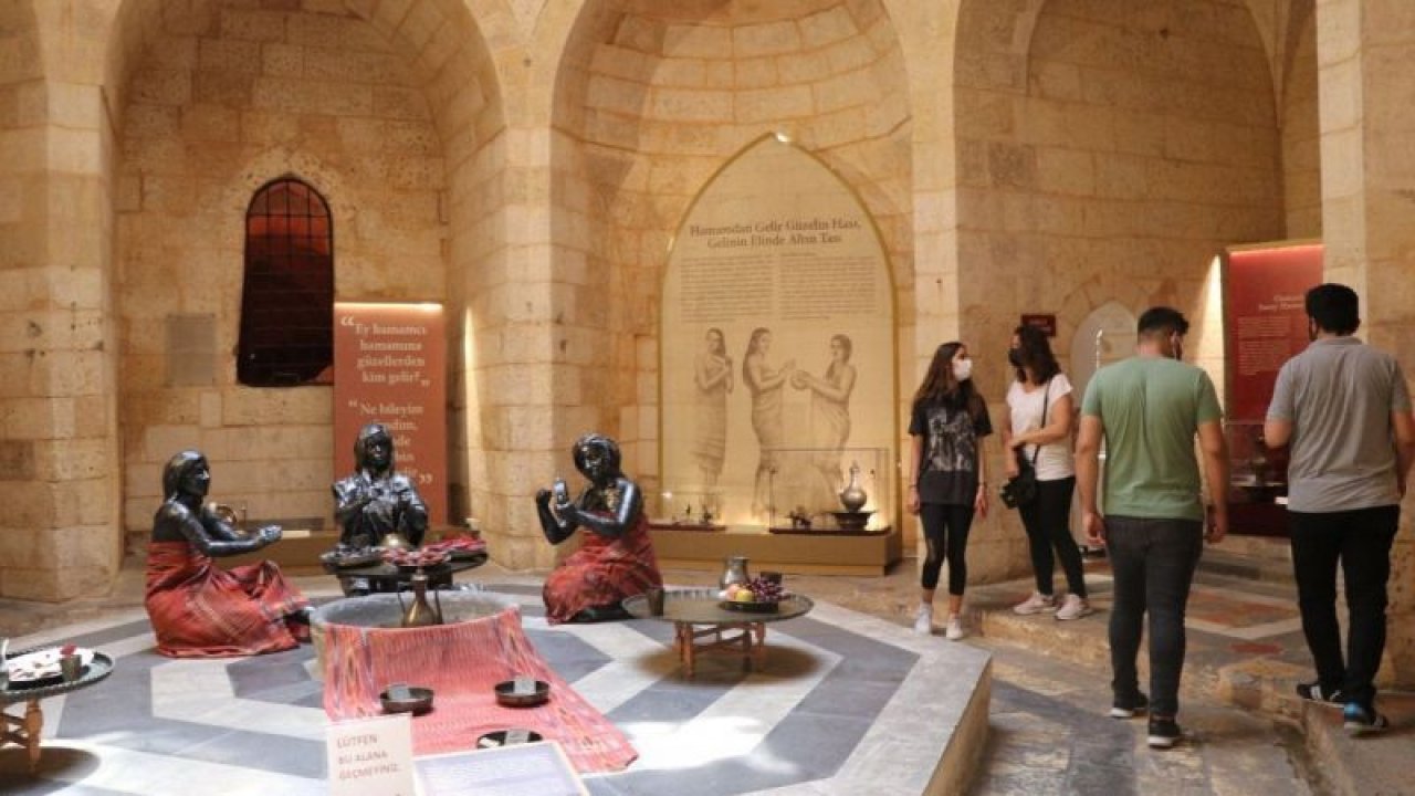 Video Haber: Türkülere konu olan Antep hamamları ’Hamam Müzesi’nde sergileniyor