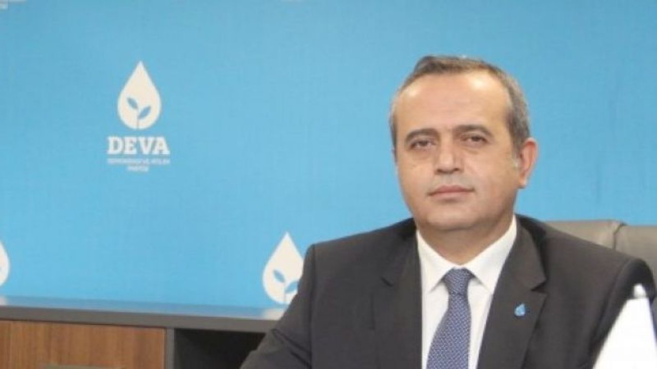 Deva partisi Gaziantep il başkanı Ertuğrul Kaya babasını kaybetti