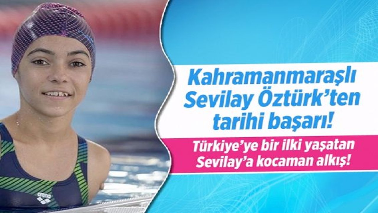 Video Haber: Kahramanmaraşlı Sevilay Öztürk'ten tarihi başarı!