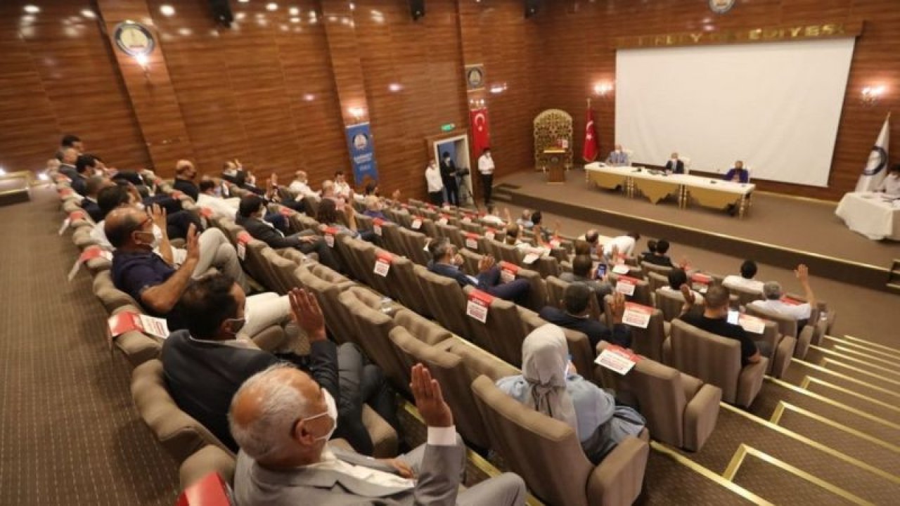 Şahinbey Belediyesi Eylül ayı meclis toplantısı yapıldı