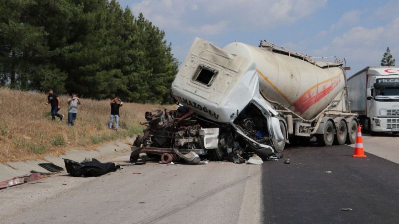 Son Dakika:Video Haber…Gaziantep Otoyolunda Zincirleme Trafik Kazası: 1 ölü