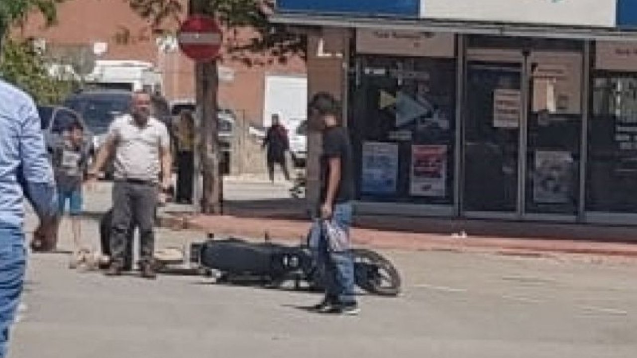İslahiye'de motosikleti devirdi: 2 yaralı