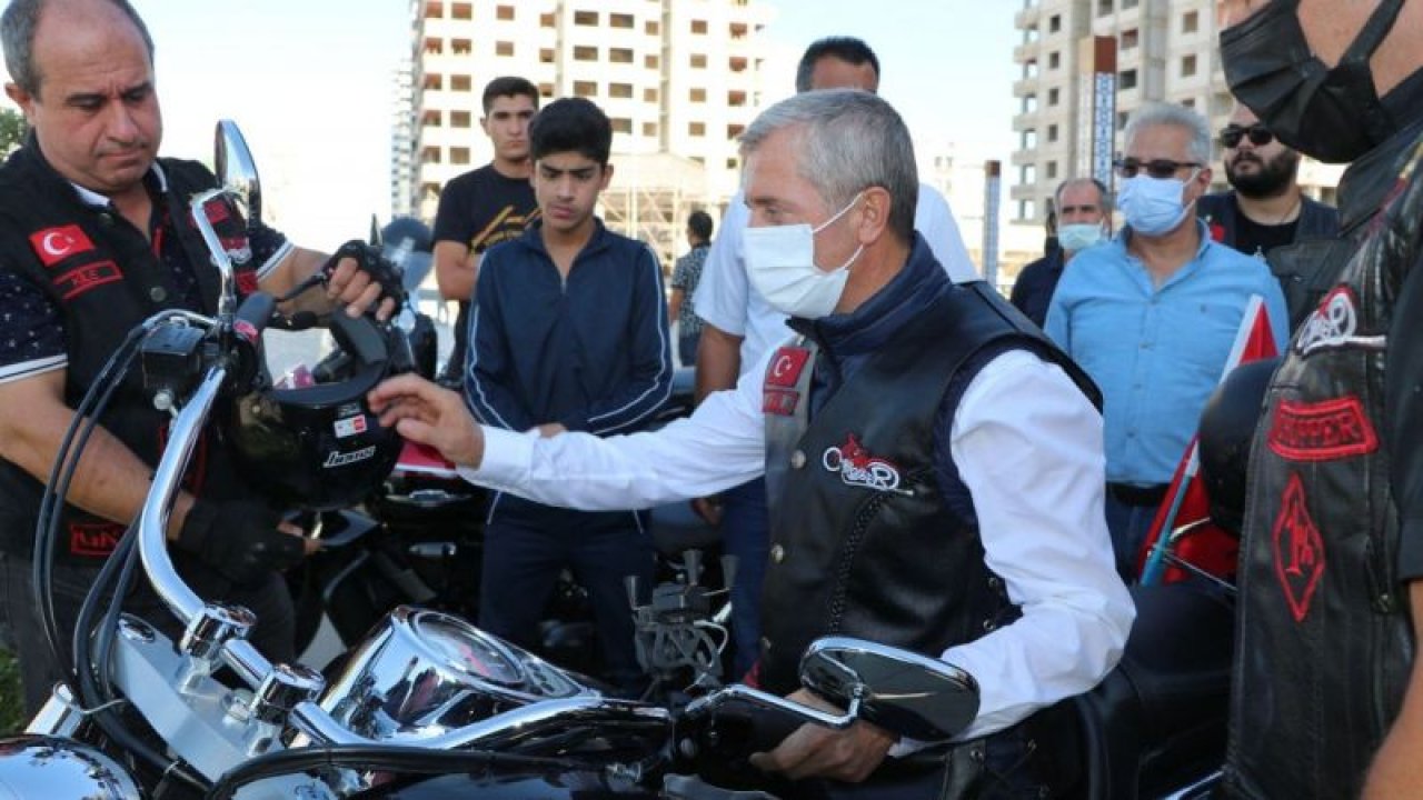 Video Haber: Gaziler için motosikletli şehir turu