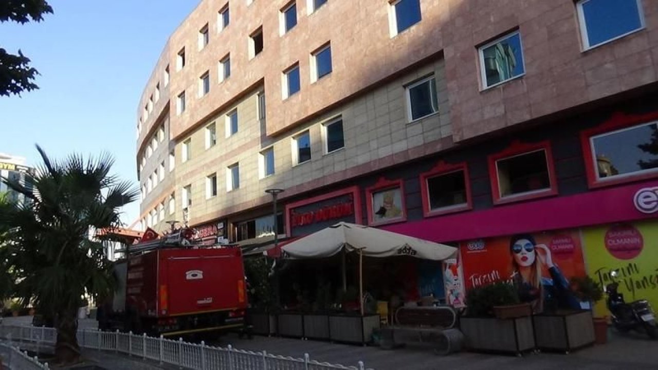 Son Dakika: Video Haber..Gaziantep'te İş Merkezinde Yangın! Faciadan Dönüldü!