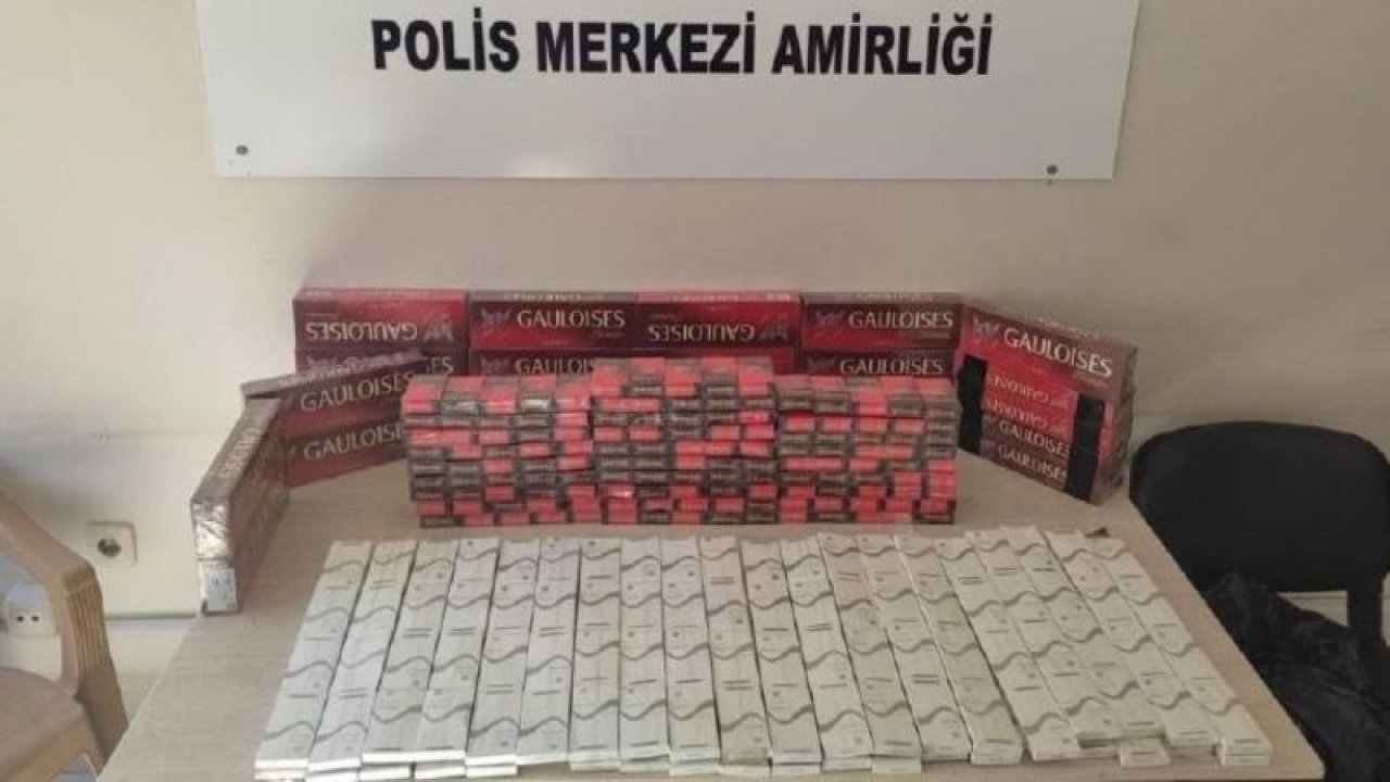 Son Dakika: Foto Haber....Gaziantep’te Kaçak Sigaraya 37 Bin Paketlik Darbe!