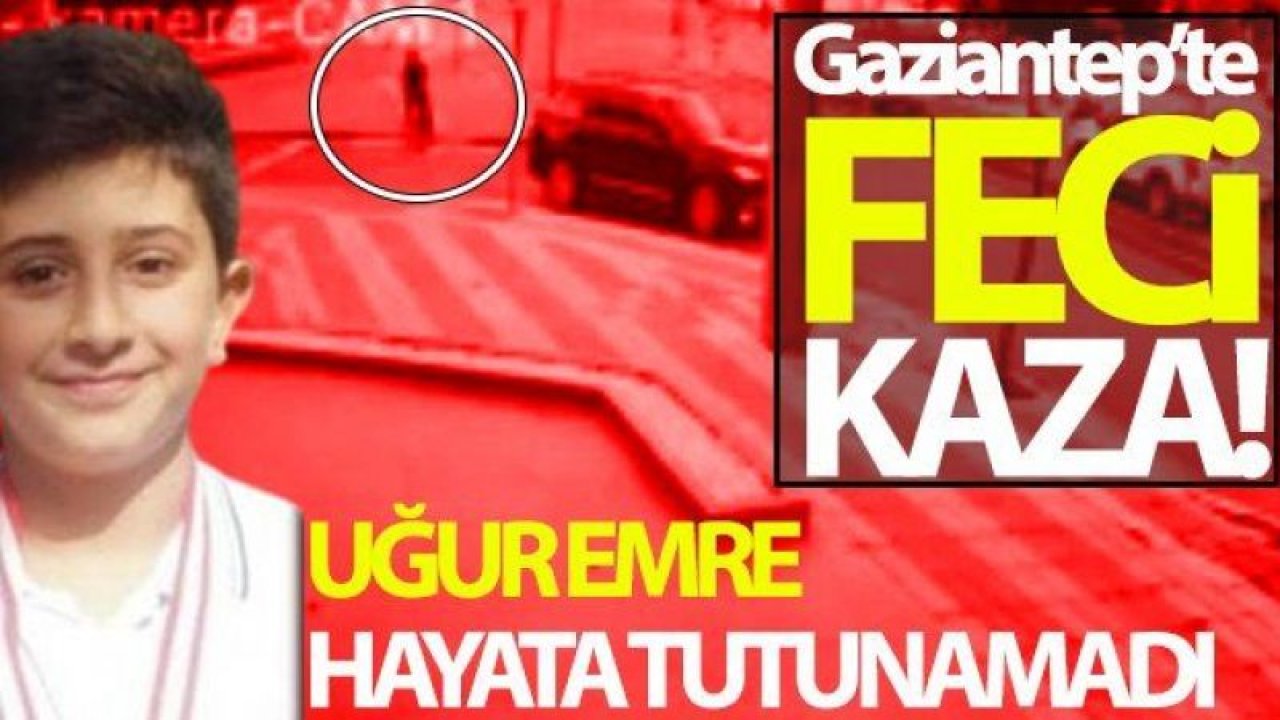 Son Dakika:Video Haber...Gaziantep'te geri manevra yapan aracın çarptığı bisikletli çocuk hayata tutunamadı