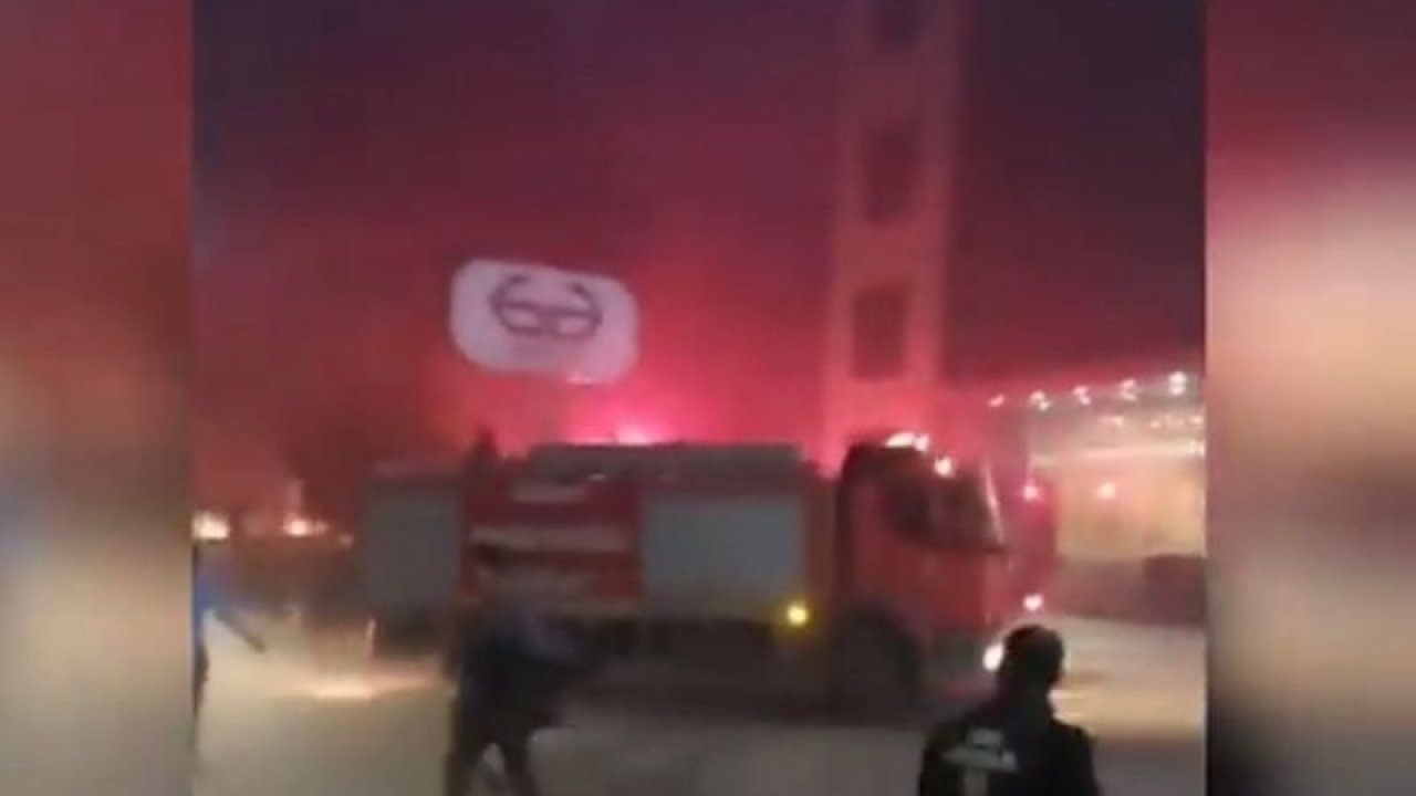 Gaziantep Organize Sanayi Bölgesinde Gümüş Halı fabrikasında yangın! Ölü ve yaralı var mı?