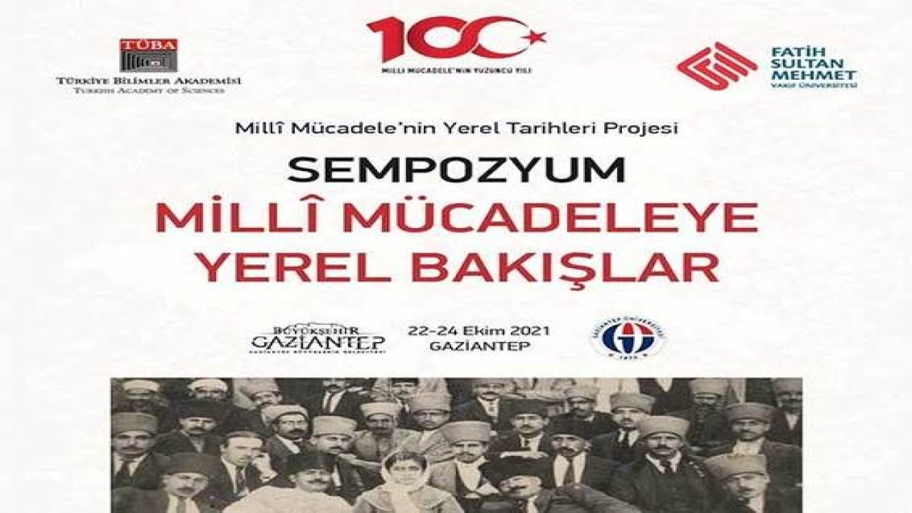 Gaziantep Milli Mücadele sempozyumu için gün sayıyor