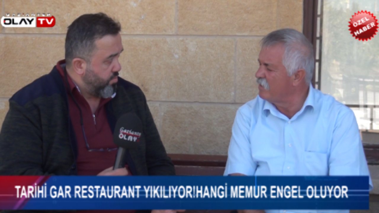 Özel Haber: Video Haber...Gaziantep'in Tarihi Gar Restaurantı Yıkılacak! 3 Kuşaktır Tarihi Restaurantı İşleten Sahipleri Olay Tv'ye Dertlerini Anlattılar...i