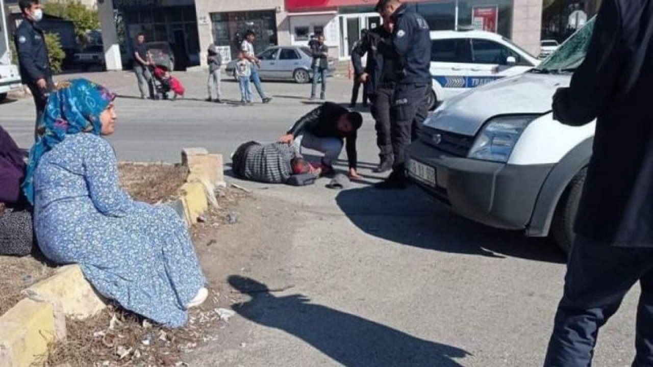 Gaziantep'te ticari araç yayaya çarptı: 1 yaralı