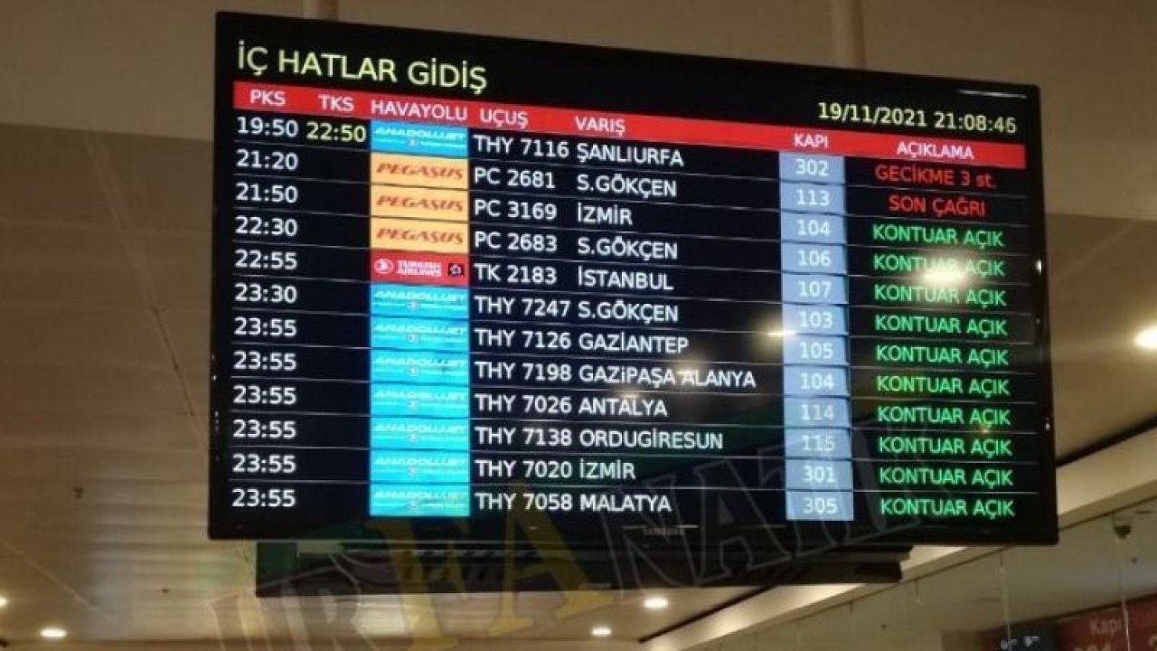 Son Dakika:Gaziantep'te ve Şanlıurfa'daki uçak skandallarınna bir yenisi eklendi