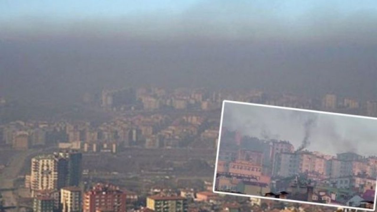 Gaziantep’te hava kirli olunca koronada kirliliği seviyor