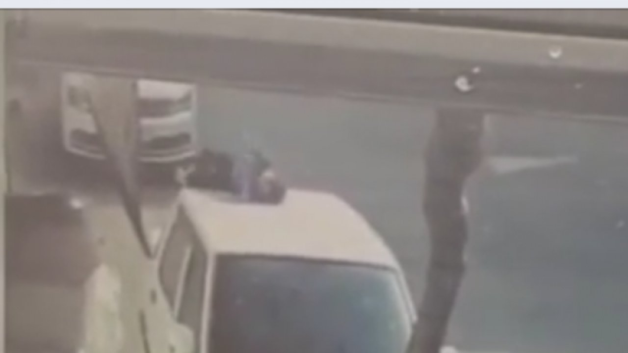 Son Dakika: Video Haber...Gaziantep'te dördüncü kattan aracın üzerine düşen bebeğin mucize kurtuluşu kamerada