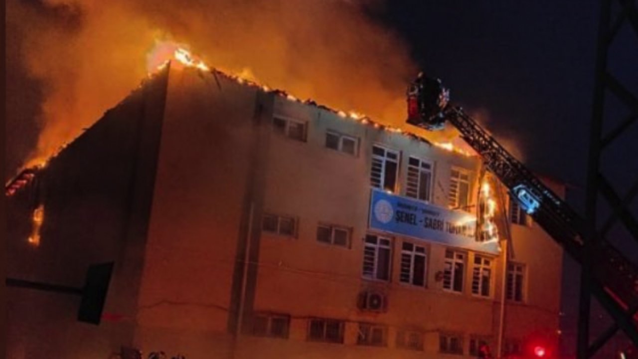 Son Dakika: Video Haber...İşte Detaylar...Gaziantep’te Hangi Okulda Yangın Çıktı