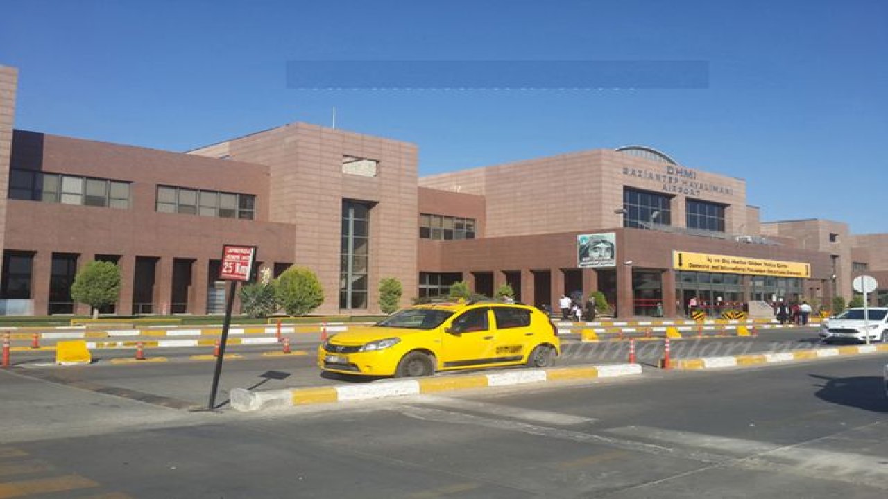 Gaziantep havalimanı taksicileri ihale istemiyor