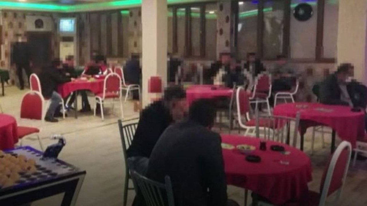 Video Haber...Gaziantep’te kumar oynandığı tespit edilen iş yerine baskın