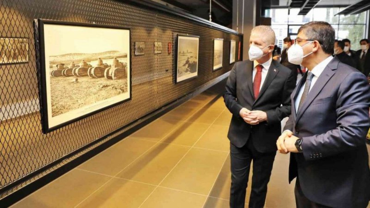 Vali Gül, 100’üncü yıl özel sergisini gezdi