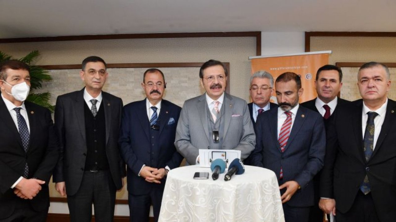 TOBB Başkanı Hisarcıklıoğlu'ndan  Gaziantep'e Övgü