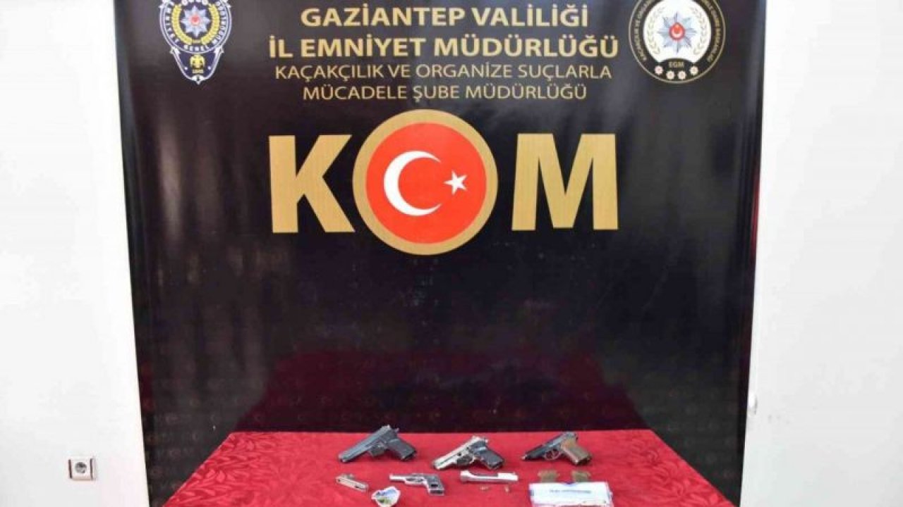 Son Dakika: Video Haber...Gaziantep'te silah kaçakçılarına operasyon: 3 şüpheli yakalandı