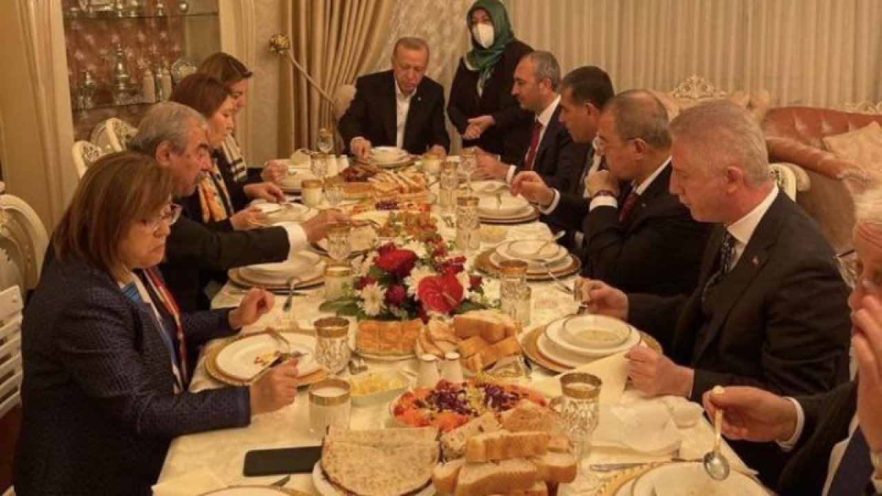 Erdoğan’ın yemeğe katıldığı, Ak Parti İl Başkanı Özkeçeci’nin evinde kimler vardı?
