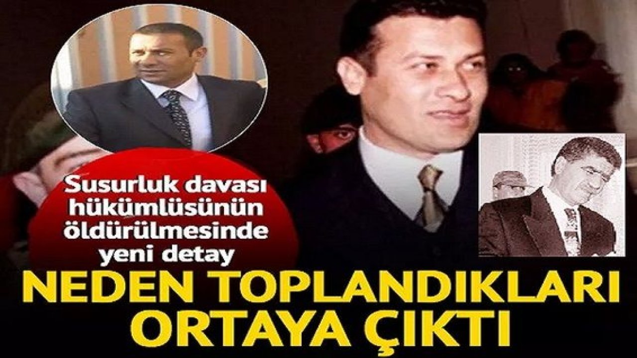 Son Dakika:Gaziantepli İş Adamını Kaçıranlar Arasındaydı!Susurluk davası hükümlüsü Bandırmalıoğlu öldürülmüştü! Restoranda neden toplandıkları ortaya çıktı
