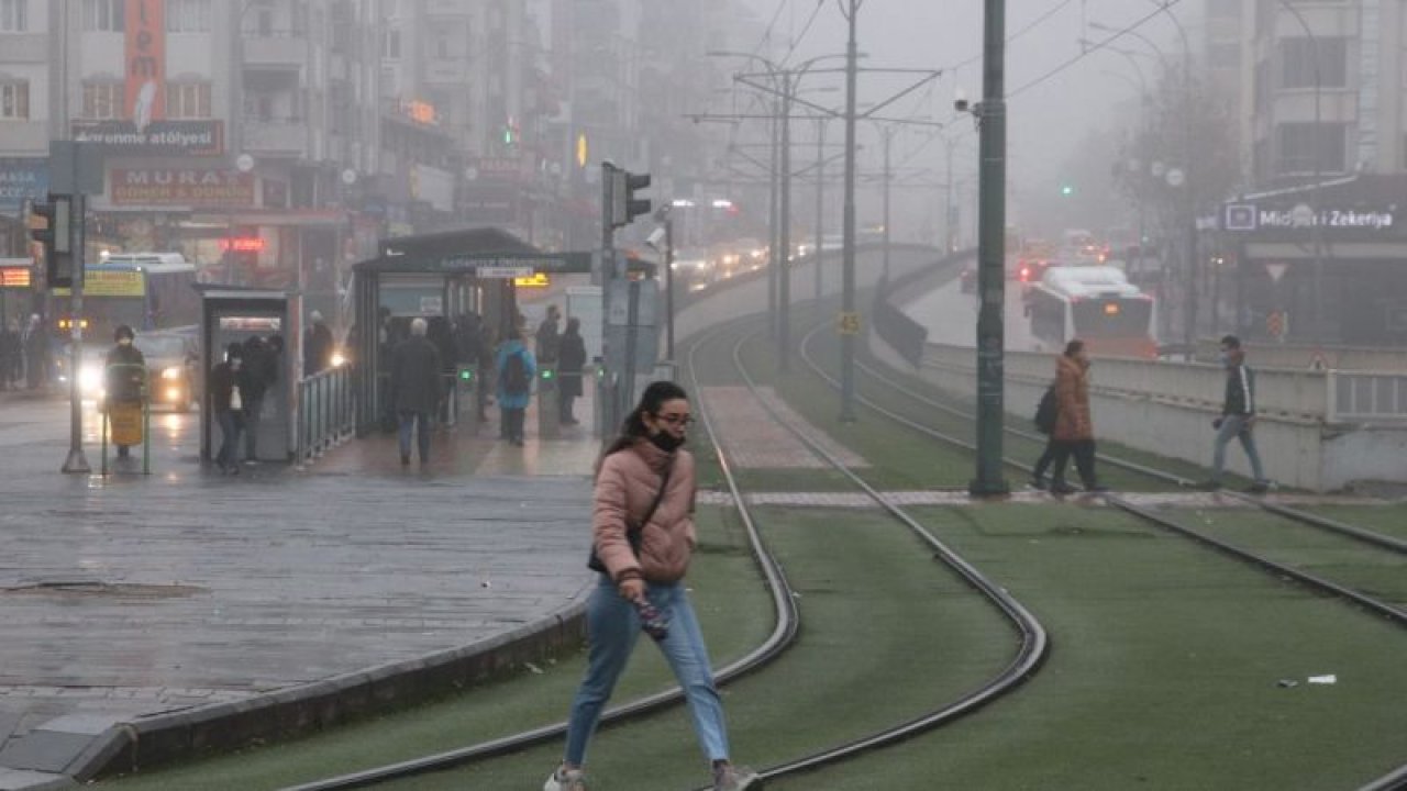Foto Haber: Gaziantep'te yoğun sis