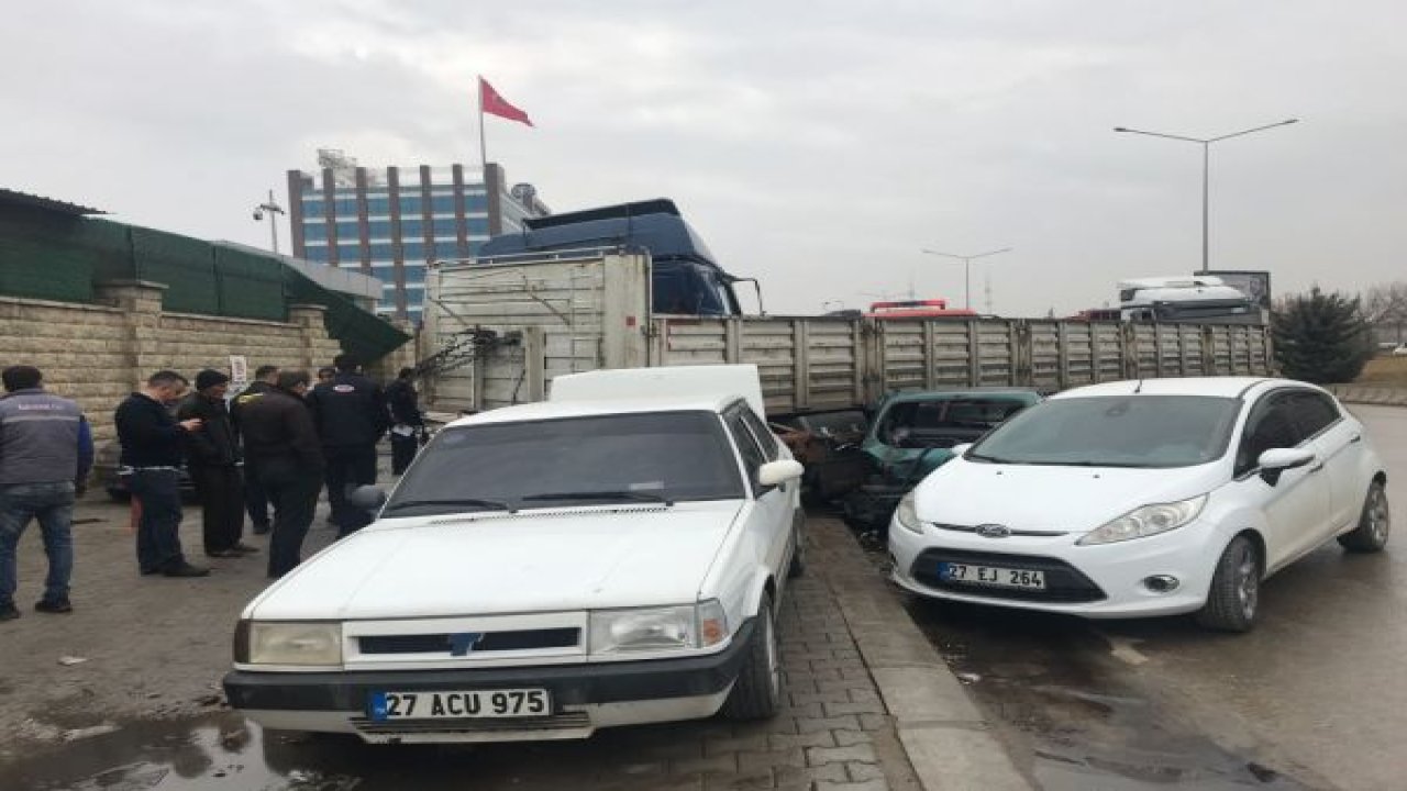 Son Dakika...Gaziantep'te zincirleme trafik kazası