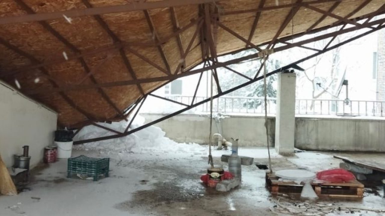 Son Dakika: Gaziantep’te evlerin çatılarına dikkat, çöküyor!