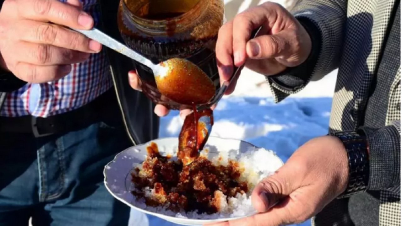 Video Haber: 54 yıl sonra gelen Antep Pekmezli karsambaç’a hücum