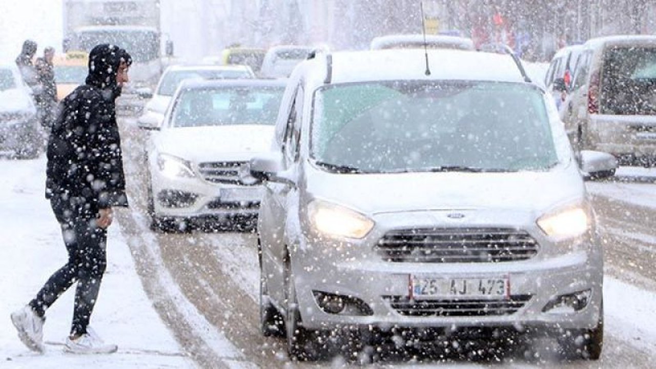 Son Dakika: Gaziantep'te kar lastiği ya da zincir takılı olmayan araçlar trafiğe çıkamayacak
