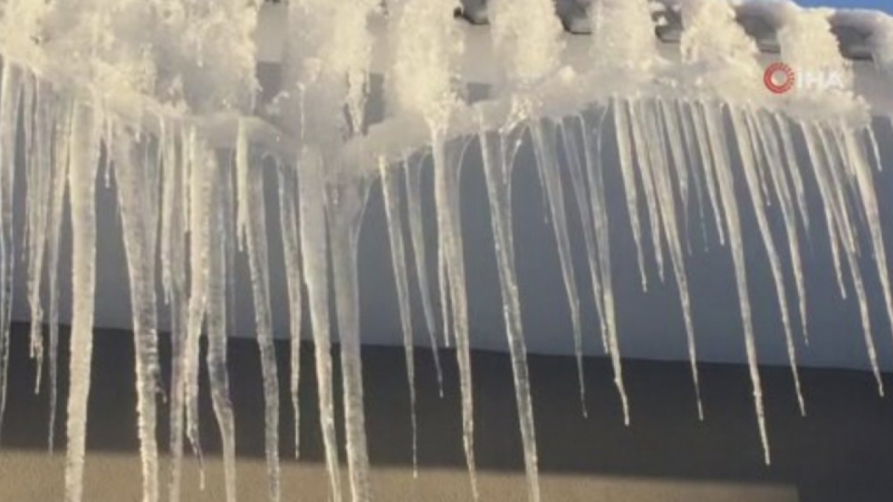 Son Dakika: Gaziantep'te Buz Sarkıtlarına Dikkat!