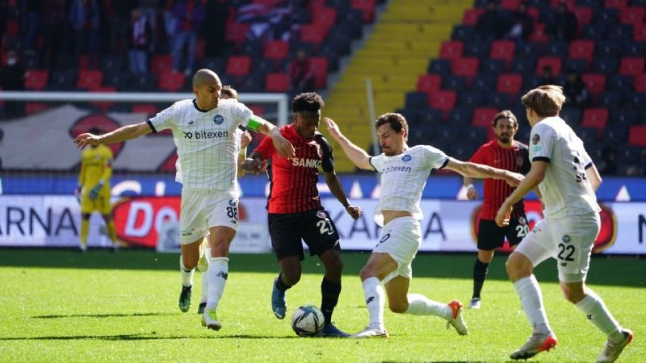 Gaziantep FK maçı eliyle verdi