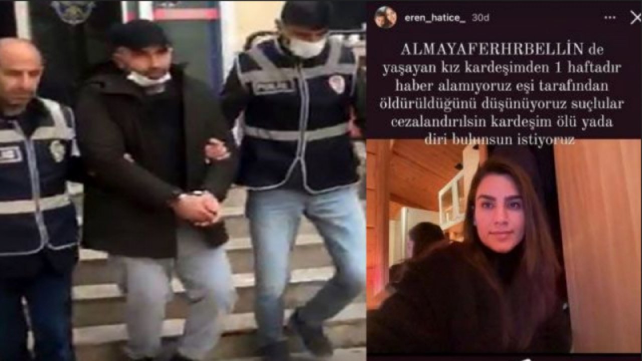 Son Dakika: İşte Detaylar...Eşini Almanya'da Öldürüp Gömmüştü...Gaziantep'te Yakalandı Ve Cinayeti İtiraf Etti! Video Haber...